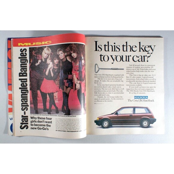 Rolling Stone Magazine #470 • Meet Bruce Willis • March 1986 • The Bangles - Picture 6 of 8